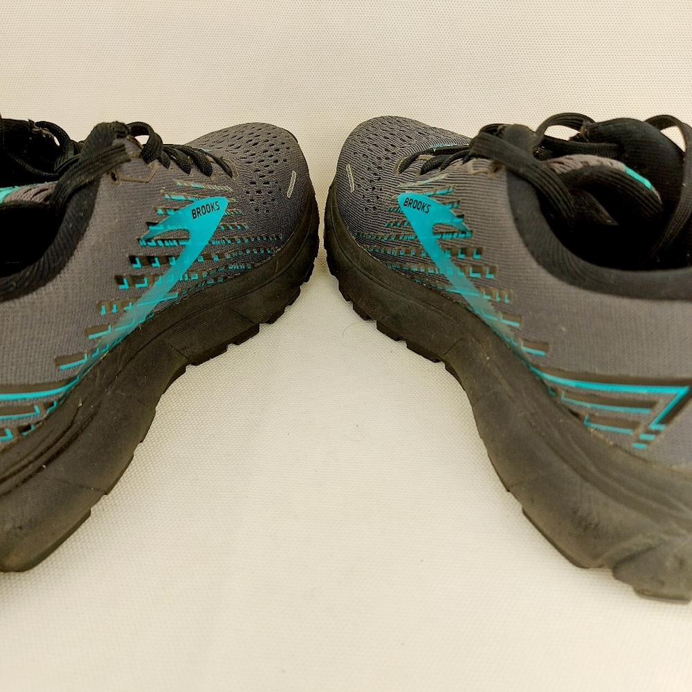 Brooks Women's Athletic Shoes - Black and Teal - Picture 6 of 15